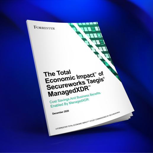 forrester tei study managedxdr